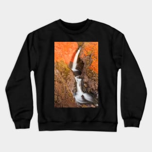 Golden Clock Hour Falls Crewneck Sweatshirt